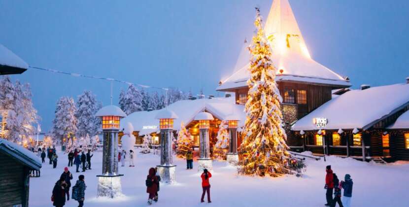 Guía para los amantes de la Navidad en el pueblo de Santa Claus, Finlandia