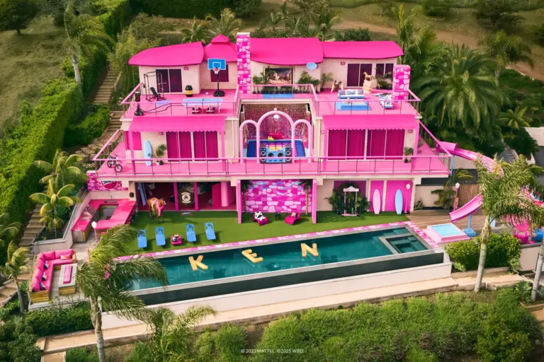 Barbie’s DreamHouse en Malibú está disponible para alquilar