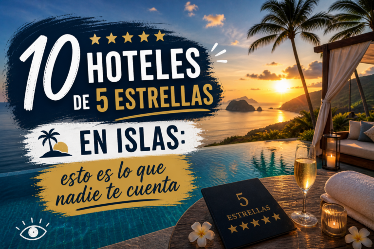 10 hoteles de 5 estrellas en islas: esto es lo que nadie te cuenta