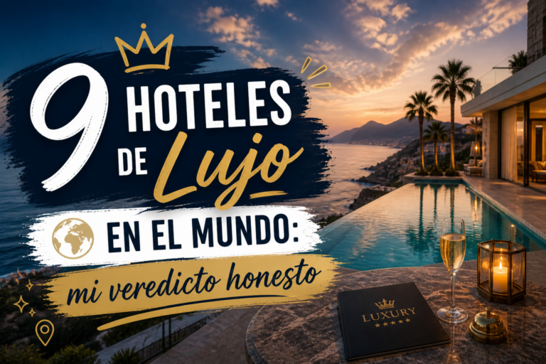 9 hoteles de lujo en el mundo: mi veredicto honesto